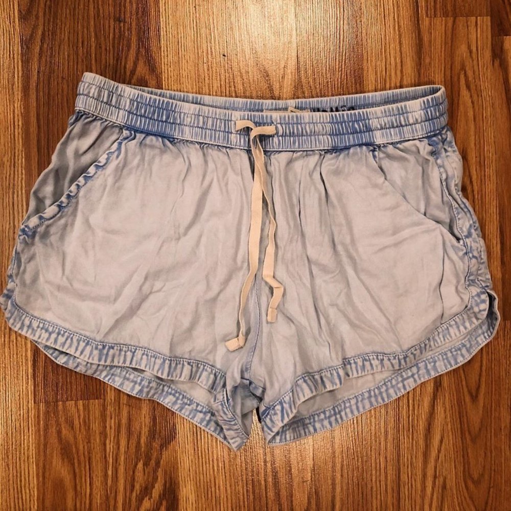Billabong's Light Wash Soft Denim Shorts